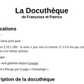 Descriptif Docutheque